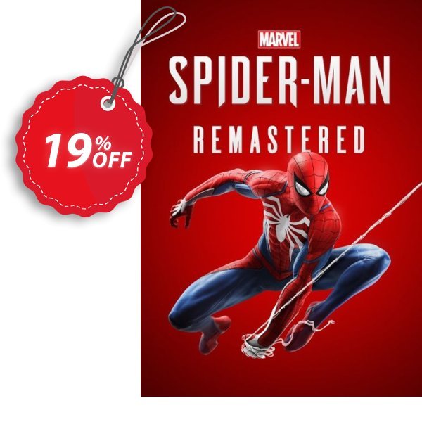 Marvel&#039;s Spider-Man Remastered PS5, US  Coupon, discount Marvel's Spider-Man Remastered PS5 (US) Deal CDkeys. Promotion: Marvel's Spider-Man Remastered PS5 (US) Exclusive Sale offer