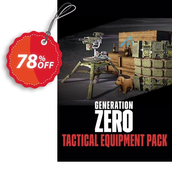Generation Zero - Tactical Equipment Pack PC - DLC Coupon, discount Generation Zero - Tactical Equipment Pack PC - DLC Deal CDkeys. Promotion: Generation Zero - Tactical Equipment Pack PC - DLC Exclusive Sale offer
