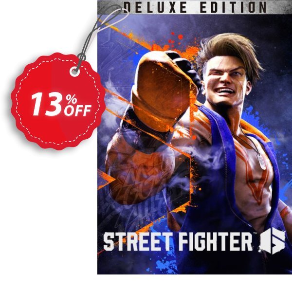 Street Fighter 6 Deluxe Edition PC Coupon, discount Street Fighter 6 Deluxe Edition PC Deal CDkeys. Promotion: Street Fighter 6 Deluxe Edition PC Exclusive Sale offer