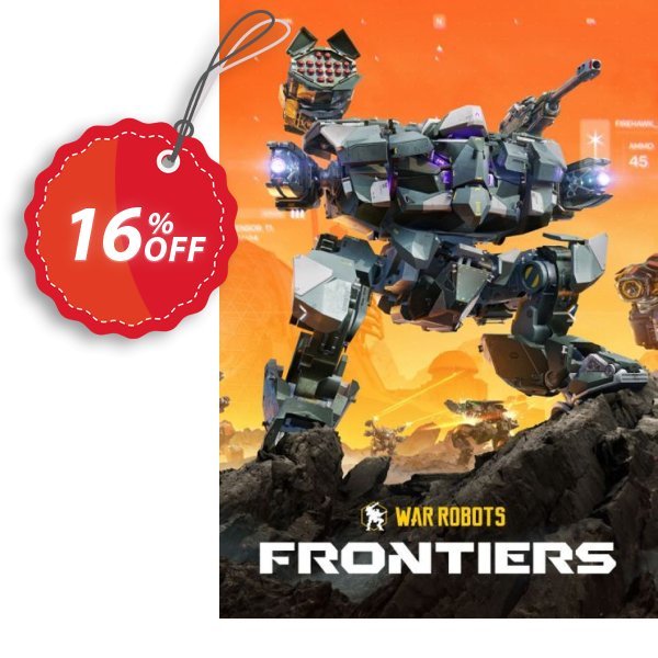 War Robots: Frontiers PC Coupon, discount War Robots: Frontiers PC Deal CDkeys. Promotion: War Robots: Frontiers PC Exclusive Sale offer