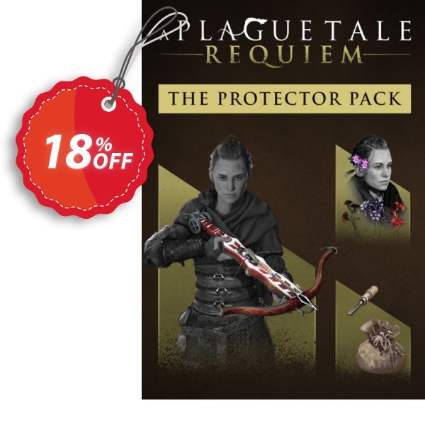A Plague Tale: Requiem - Protector Pack PC - DLC Coupon, discount A Plague Tale: Requiem - Protector Pack PC - DLC Deal CDkeys. Promotion: A Plague Tale: Requiem - Protector Pack PC - DLC Exclusive Sale offer
