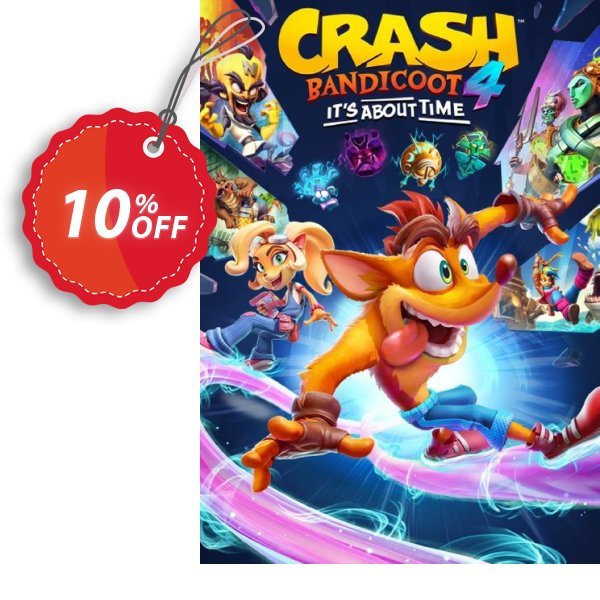 Crash Bandicoot 4: It&#039;s About Time PC Coupon, discount Crash Bandicoot 4: It's About Time PC Deal CDkeys. Promotion: Crash Bandicoot 4: It's About Time PC Exclusive Sale offer