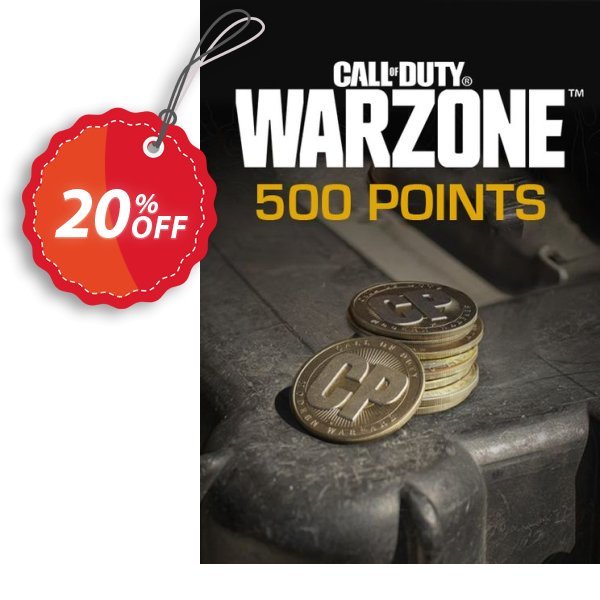 500 Call of Duty: Warzone Points Xbox, WW  Coupon, discount 500 Call of Duty: Warzone Points Xbox (WW) Deal CDkeys. Promotion: 500 Call of Duty: Warzone Points Xbox (WW) Exclusive Sale offer