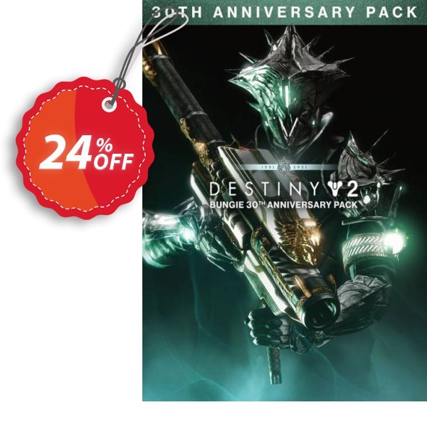 Destiny 2: Bungie 30th Anniversary Pack Xbox, US  Coupon, discount Destiny 2: Bungie 30th Anniversary Pack Xbox (US) Deal CDkeys. Promotion: Destiny 2: Bungie 30th Anniversary Pack Xbox (US) Exclusive Sale offer