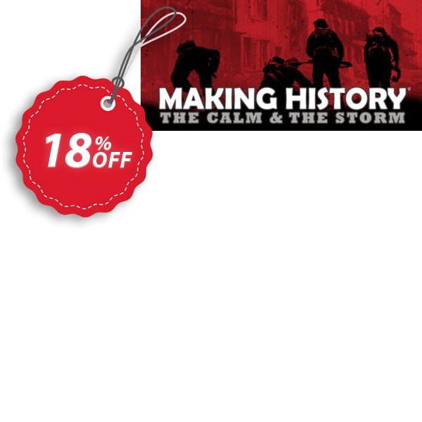 Making History The Calm & the Storm PC Coupon, discount Making History The Calm & the Storm PC Deal. Promotion: Making History The Calm & the Storm PC Exclusive offer 