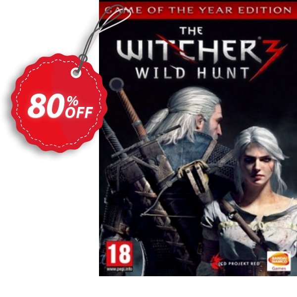 The Witcher 3 Wild Hunt GOTY PC Coupon, discount The Witcher 3 Wild Hunt GOTY PC Deal. Promotion: The Witcher 3 Wild Hunt GOTY PC Exclusive offer