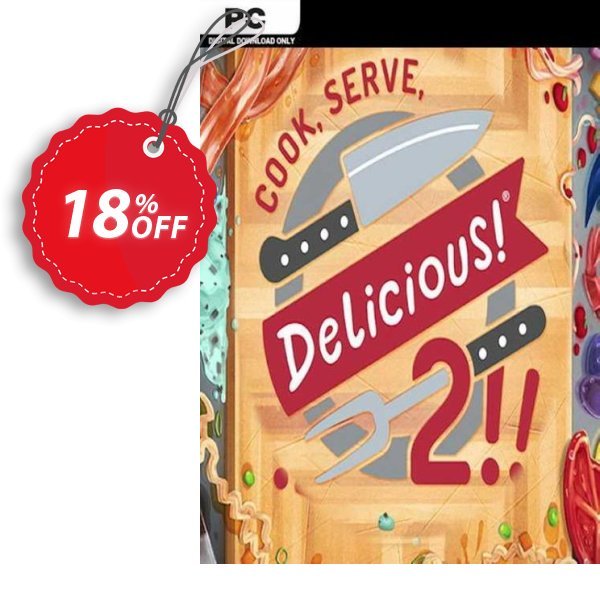 Cook Serve Delicious! 2!! PC Coupon, discount Cook Serve Delicious! 2!! PC Deal. Promotion: Cook Serve Delicious! 2!! PC Exclusive offer 