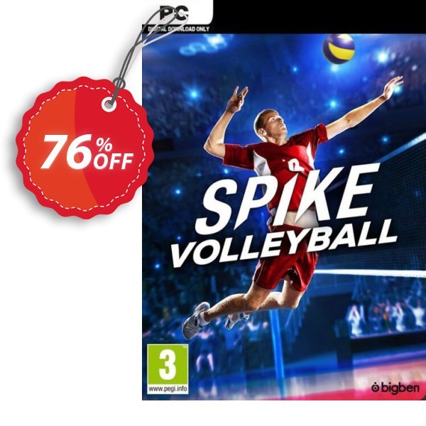 Spike Volleyball PC Coupon, discount Spike Volleyball PC Deal. Promotion: Spike Volleyball PC Exclusive offer 