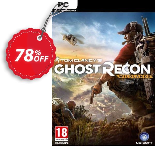 Tom Clancy’s Ghost Recon Wildlands PC Coupon, discount Tom Clancy’s Ghost Recon Wildlands PC Deal. Promotion: Tom Clancy’s Ghost Recon Wildlands PC Exclusive offer