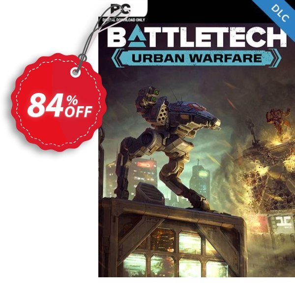 Battletech Urban Warfare DLC PC Coupon, discount Battletech Urban Warfare DLC PC Deal. Promotion: Battletech Urban Warfare DLC PC Exclusive offer 