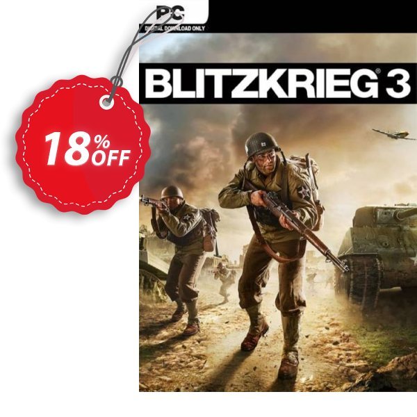 Blitzkrieg 3 PC Coupon, discount Blitzkrieg 3 PC Deal. Promotion: Blitzkrieg 3 PC Exclusive offer 
