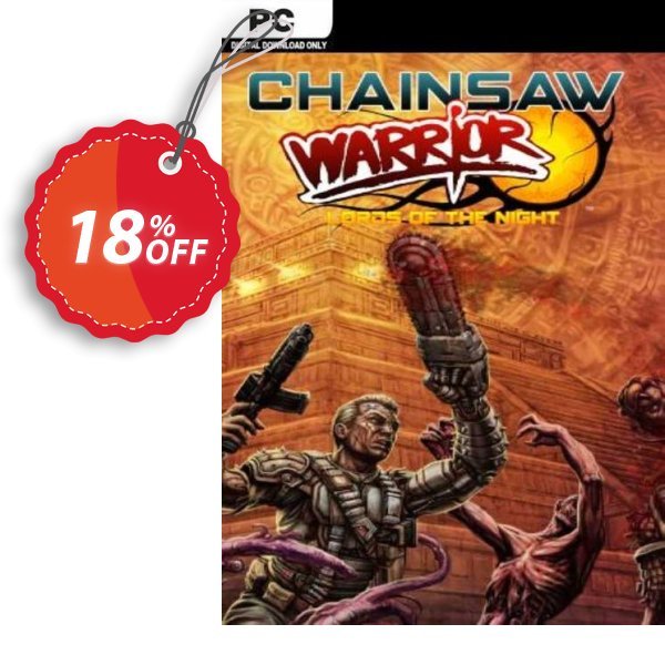 Chainsaw Warrior Lords of the Night PC Coupon, discount Chainsaw Warrior Lords of the Night PC Deal. Promotion: Chainsaw Warrior Lords of the Night PC Exclusive offer 