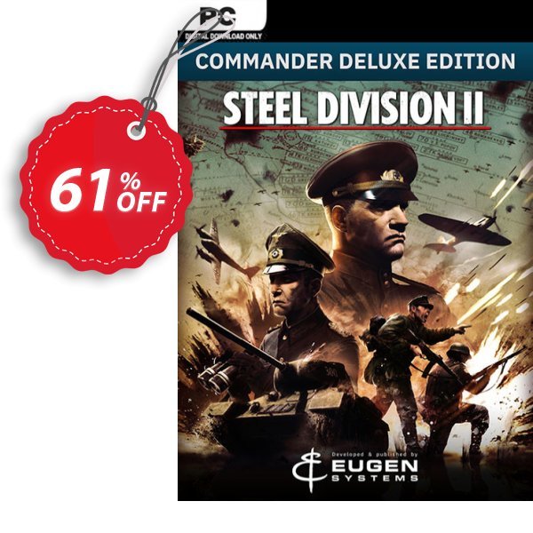 Steel Division 2 - Commander Deluxe Edition PC Coupon, discount Steel Division 2 - Commander Deluxe Edition PC Deal. Promotion: Steel Division 2 - Commander Deluxe Edition PC Exclusive offer 