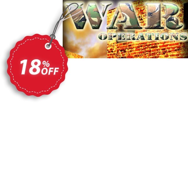 War Operations PC Coupon, discount War Operations PC Deal. Promotion: War Operations PC Exclusive offer 