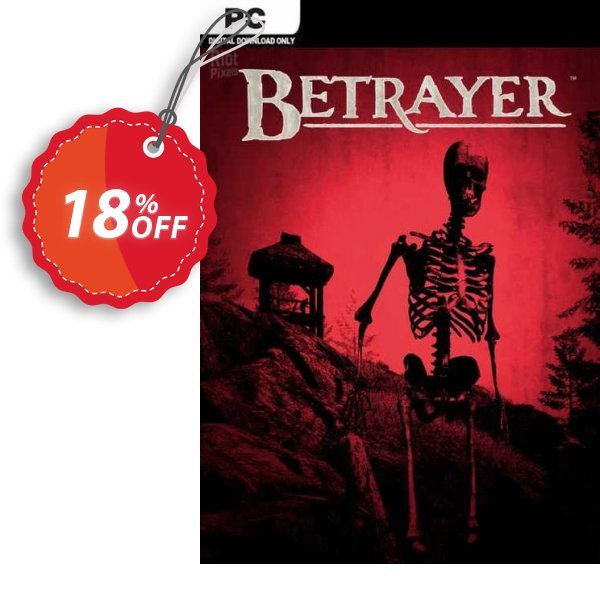 Betrayer PC Coupon, discount Betrayer PC Deal. Promotion: Betrayer PC Exclusive offer 