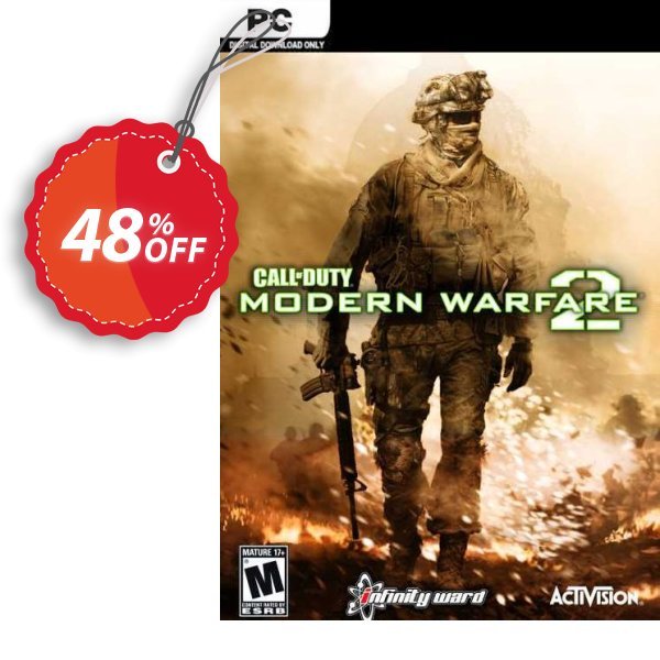 Call of Duty, COD : Modern Warfare 2, PC Coupon, discount Call of Duty (COD): Modern Warfare 2 (PC) Deal. Promotion: Call of Duty (COD): Modern Warfare 2 (PC) Exclusive offer