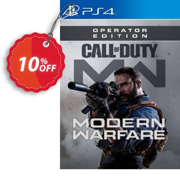 Call of Duty Modern Warfare: Operator Edition PS4, EU  Coupon, discount Call of Duty Modern Warfare: Operator Edition PS4 (EU) Deal. Promotion: Call of Duty Modern Warfare: Operator Edition PS4 (EU) Exclusive offer 