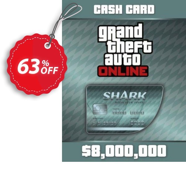 Grand Theft Auto Online, GTA V 5 : Megalodon Shark Cash Card PC Coupon, discount Grand Theft Auto Online (GTA V 5): Megalodon Shark Cash Card PC Deal. Promotion: Grand Theft Auto Online (GTA V 5): Megalodon Shark Cash Card PC Exclusive offer 