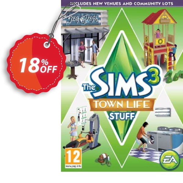 The Sims 3: Town Life Stuff PC/MAC Coupon, discount The Sims 3: Town Life Stuff PC/Mac Deal. Promotion: The Sims 3: Town Life Stuff PC/Mac Exclusive offer 