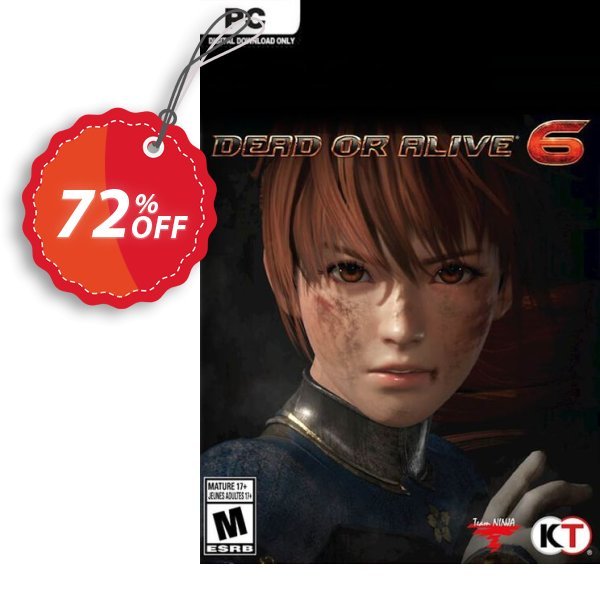Dead or Alive 6 PC Coupon, discount Dead or Alive 6 PC Deal. Promotion: Dead or Alive 6 PC Exclusive offer