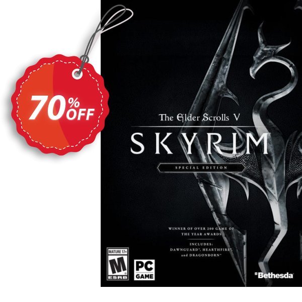 The Elder Scrolls V 5 Skyrim Special Edition PC Coupon, discount The Elder Scrolls V 5 Skyrim Special Edition PC Deal. Promotion: The Elder Scrolls V 5 Skyrim Special Edition PC Exclusive offer 