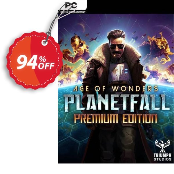 Age of Wonders Planetfall Premium Edition PC Coupon, discount Age of Wonders Planetfall Premium Edition PC Deal. Promotion: Age of Wonders Planetfall Premium Edition PC Exclusive offer 
