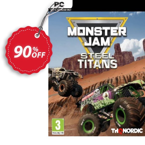 Monster Jam Steel Titans PC Coupon, discount Monster Jam Steel Titans PC Deal. Promotion: Monster Jam Steel Titans PC Exclusive offer