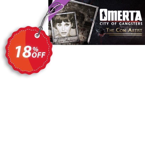 Omerta City of Gangsters The Con Artist DLC PC Coupon, discount Omerta City of Gangsters The Con Artist DLC PC Deal. Promotion: Omerta City of Gangsters The Con Artist DLC PC Exclusive offer 
