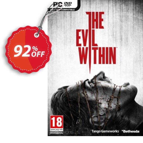 The Evil Within PC Coupon, discount The Evil Within PC Deal. Promotion: The Evil Within PC Exclusive offer 