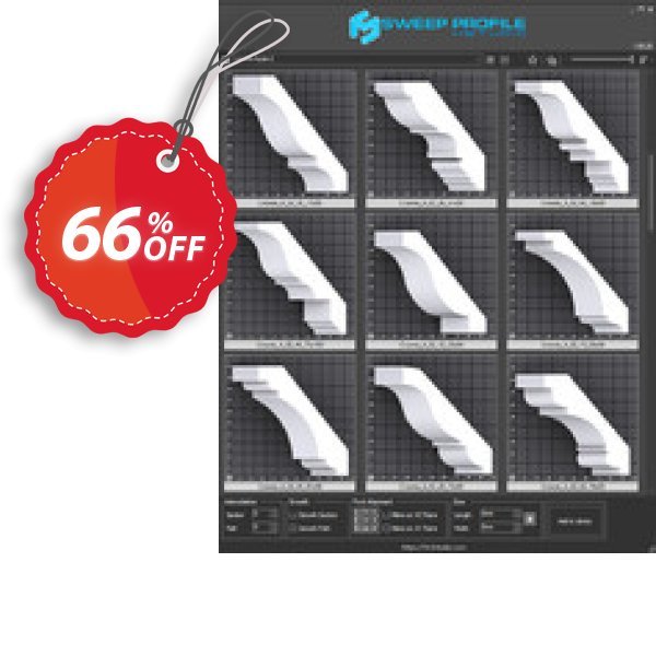 K-studio Sweep Profile Crowns-A 2 Coupon, discount Sweep Profile Crowns-A 2 Amazing deals code 2024. Promotion: Amazing deals code of Sweep Profile Crowns-A 2 2024