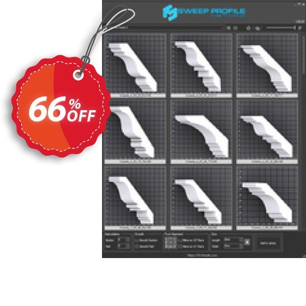 K-studio Sweep Profile Crowns-A 3 Coupon, discount Sweep Profile Crowns-A 3 Best discounts code 2024. Promotion: Best discounts code of Sweep Profile Crowns-A 3 2024