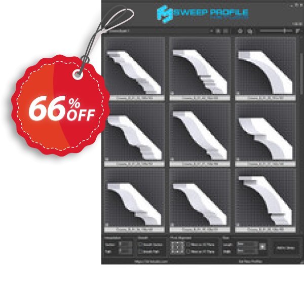 K-studio Sweep Profile Crowns-B 1 Coupon, discount Sweep Profile Crowns-B 1 Formidable discount code 2024. Promotion: Formidable discount code of Sweep Profile Crowns-B 1 2024