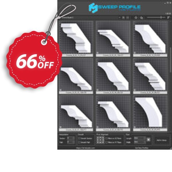 K-studio Sweep Profile Crowns-B 2 Coupon, discount Sweep Profile Crowns-B 2 Exclusive discounts code 2024. Promotion: Exclusive discounts code of Sweep Profile Crowns-B 2 2024