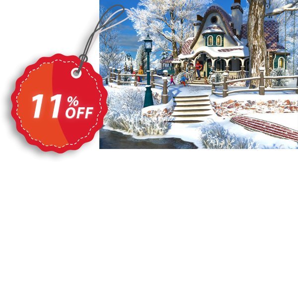 3PlaneSoft Winter Cottage 3D Screensaver