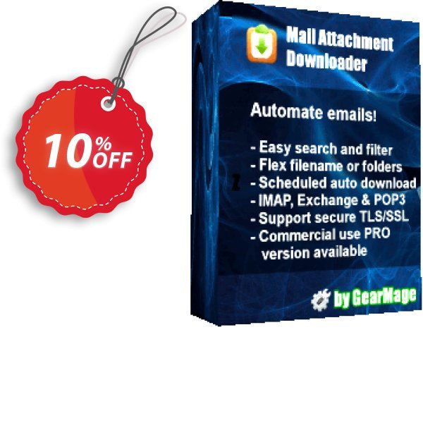 Mail Attachment Downloader PRO Server with SDK, 3 Plan Pack  Coupon, discount Mail Attachment Downloader PRO Server with SDK (3 License Pack) Imposing discount code 2024. Promotion: Imposing discount code of Mail Attachment Downloader PRO Server with SDK (3 License Pack) 2024