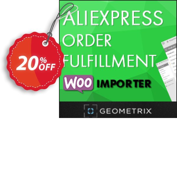 Aliexpress Order Fulfillment WooImporter, Add-on  Coupon, discount Aliexpress Order Fulfillment WooImporter. Add-on for WooImporter. Special discount code 2024. Promotion: Special discount code of Aliexpress Order Fulfillment WooImporter. Add-on for WooImporter. 2024