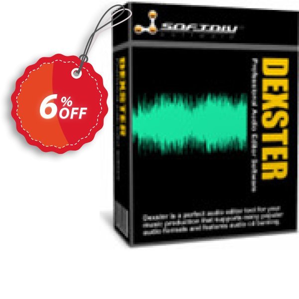 Dexster Audio Editor Coupon, discount Dexster Amazing sales code 2024. Promotion: Amazing sales code of Dexster 2024
