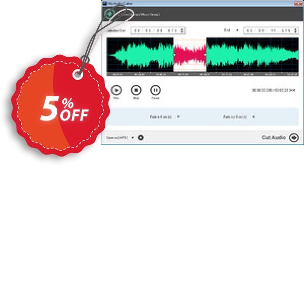 My Audio Cutter Coupon, discount My Audio Cutter Stirring sales code 2025. Promotion: Stirring sales code of My Audio Cutter 2024