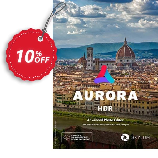 Aurora HDR Coupon, discount 10% OFF Aurora HDR Jan 2024. Promotion: Imposing discount code of Aurora HDR, tested in January 2024