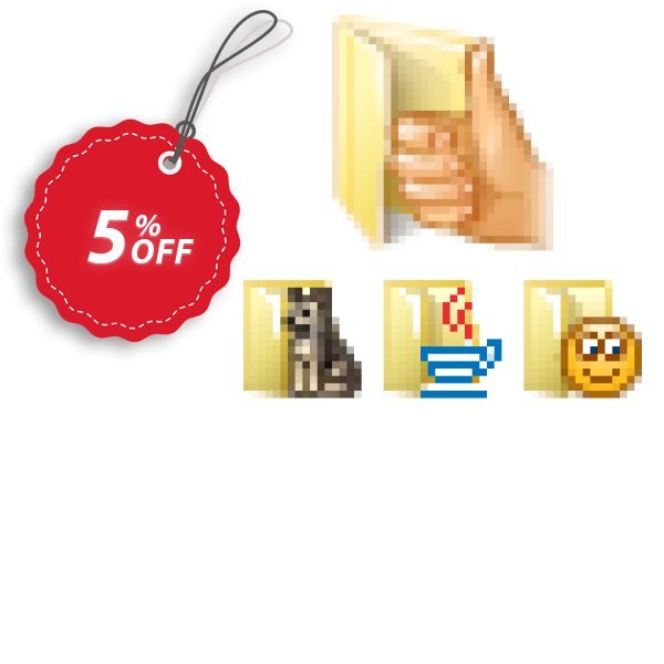 Extra Folder Icons Coupon, discount Extra Folder Icons Stirring discounts code 2024. Promotion: Stirring discounts code of Extra Folder Icons 2024