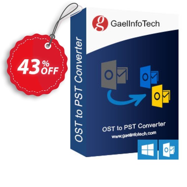 Gael Converter for OST Coupon, discount Coupon code Gael Converter for OST - Home User License. Promotion: Gael Converter for OST - Home User License offer from BitRecover