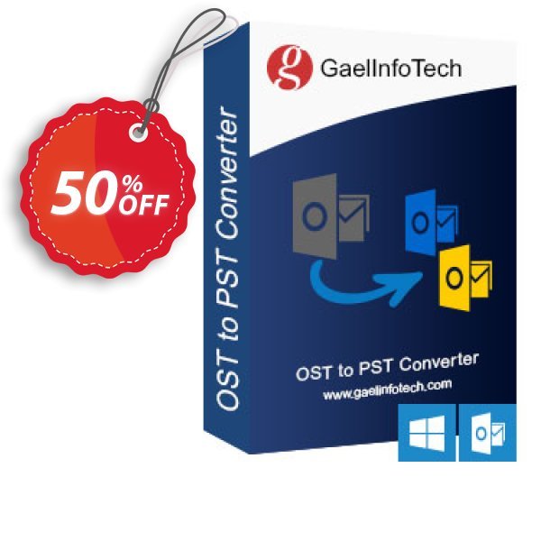 Gael Converter for OST Coupon, discount Coupon code Gael Converter for OST - Standard License. Promotion: Gael Converter for OST - Standard License offer from BitRecover