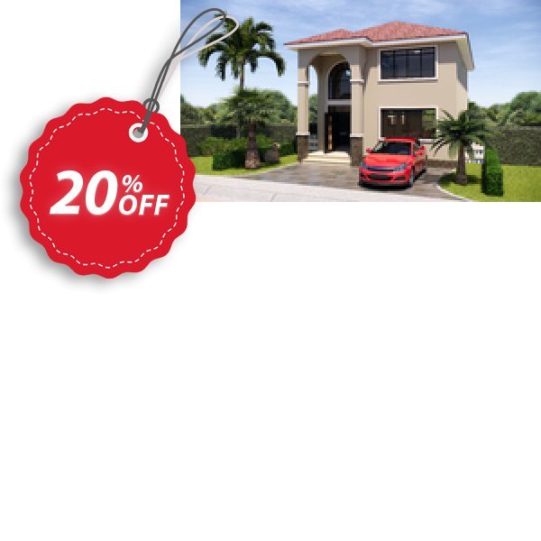 Arqui3D House Plan 001, 3D Package Coupon, discount 20% off Plan1. Promotion: Big offer code of House Plan 001 (3D Package) 2024