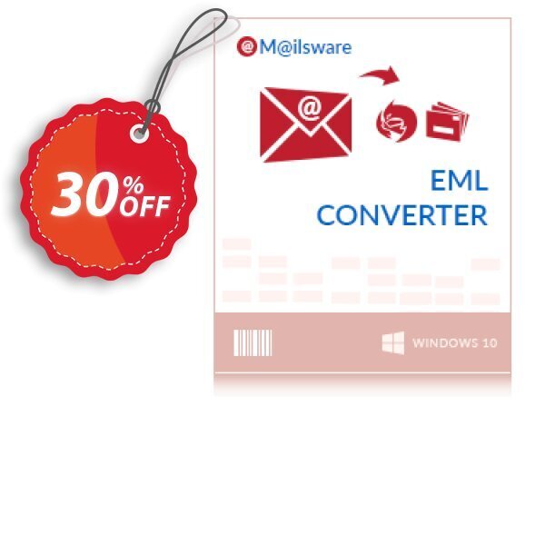 Mailsware EML Converter - Migration Plan Coupon, discount Coupon code Mailsware EML Converter - Migration License. Promotion: Mailsware EML Converter - Migration License offer from ZOOK Software