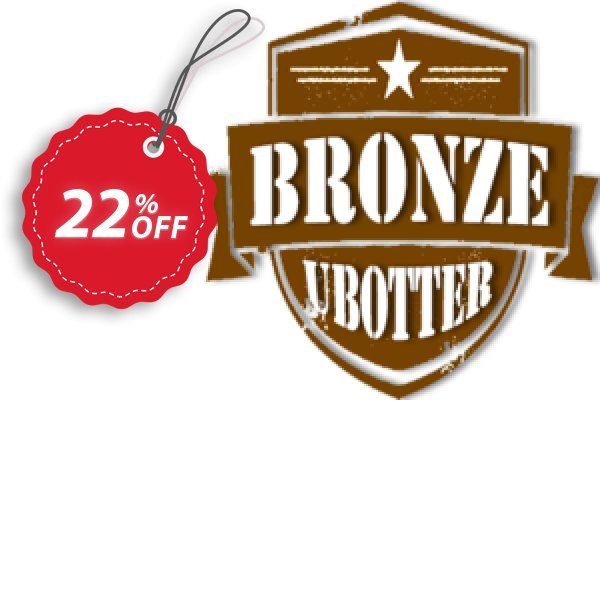 UBotter Bronze Licensing Coupon, discount UBotter Bronze Licensing Wonderful sales code 2024. Promotion: Wonderful sales code of UBotter Bronze Licensing 2024