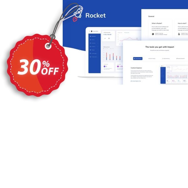 Themesberg Rocket - SaaS Bootstrap 4 Template Coupon, discount Rocket - SaaS Bootstrap 4 Template (Freelancer License) Awesome deals code 2024. Promotion: Awesome deals code of Rocket - SaaS Bootstrap 4 Template (Freelancer License) 2024