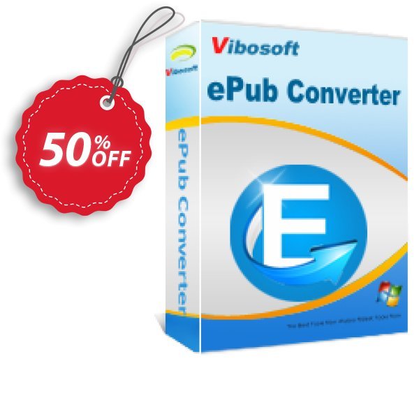 Vibosoft ePub Converter Coupon, discount Coupon code Vibosoft ePub Converter. Promotion: Vibosoft ePub Converter offer from Vibosoft Studio