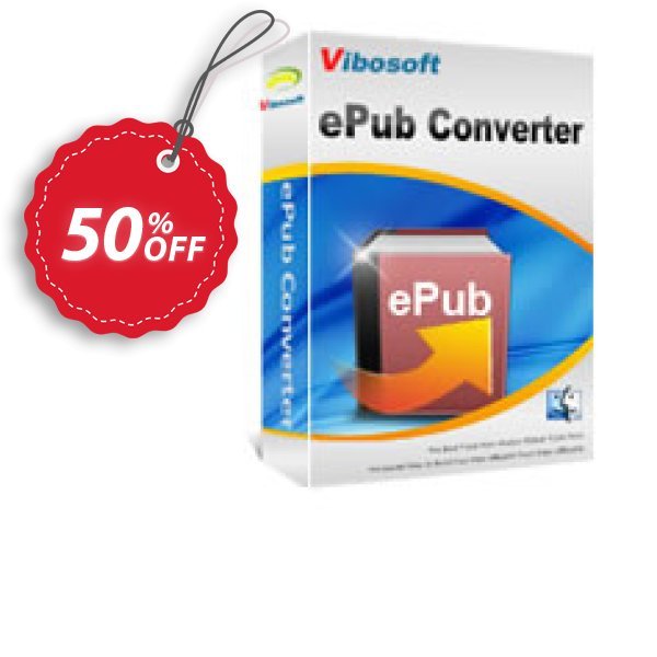 Vibosoft ePub Converter for MAC Coupon, discount Coupon code Vibosoft ePub Converter for Mac. Promotion: Vibosoft ePub Converter for Mac offer from Vibosoft Studio