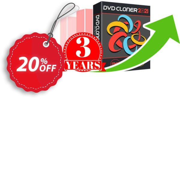 OpenCloner DVD-Cloner, 3 years Upgrade Coupon, discount Coupon code DVD-Cloner - 3 years Upgrade. Promotion: DVD-Cloner - 3 years Upgrade offer from OpenCloner