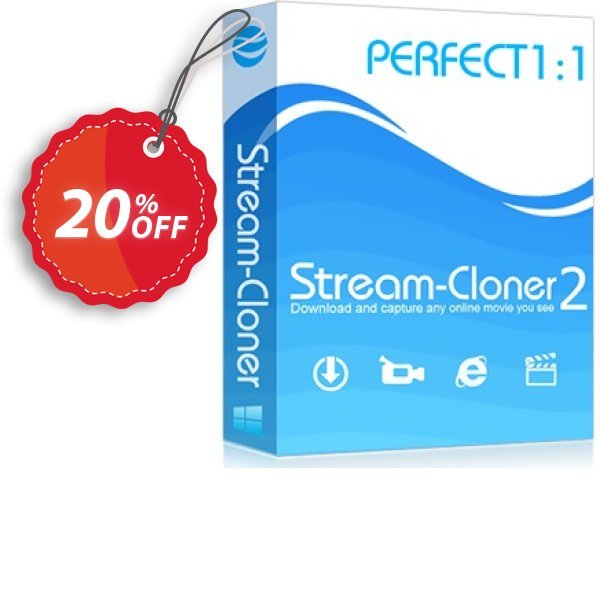 OpenCloner Stream-Cloner Coupon, discount Coupon code OpenCloner - Stream-Cloner. Promotion: OpenCloner - Stream-Cloner offer from OpenCloner